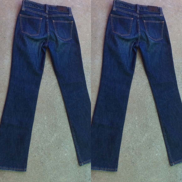 1969 Classic Straight Leg Med Wash Jeans GAP SZ 4 - Picture 4 of 8